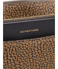 BORBONESE B-URBAN Mini sac bandouli&egrave;re op / natu - Sacs pour Femme - 3