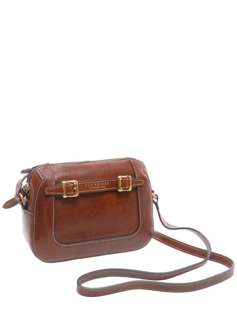 GAIA Mini sac bandouli&egrave;re MARRON - Sacs pour Femme