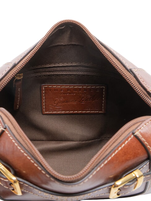 GAIA Mini sac bandouli&egrave;re MARRON - Sacs pour Femme
