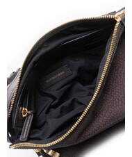 BORBONESE POCHE sac bandouli&egrave;re chocolat - Sacs pour Femme - 5