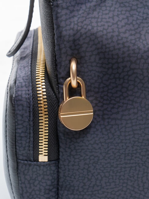 POCHE sac bandouli&egrave;re noir fonc&eacute; - Sacs pour Femme