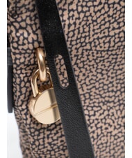 BORBONESE POCHE sac bandouli&egrave;re OP / NATUREL / NOIR - Sacs pour Femme - 3