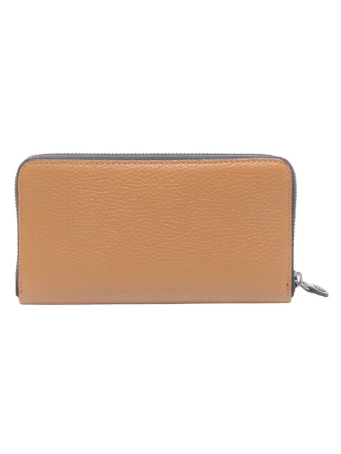 GMONEY17 Grand portefeuille zipp&eacute; en cuir lion - Portefeuilles Femme