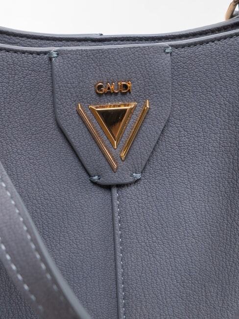 GOLENE Sac cabas bandouli&egrave;re, avec pochette amovible jean - Sacs pour Femme