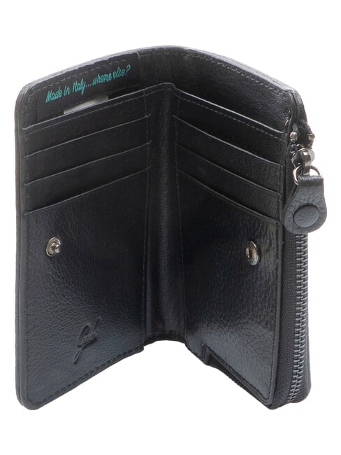 GMONEY57 Portefeuille en cuir, avec fermeture &eacute;clair cappuccino - Portefeuilles Femme