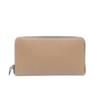 GABS GMONEY17 Grand portefeuille zipp&eacute; en cuir cappuccino - Portefeuilles Femme - 3