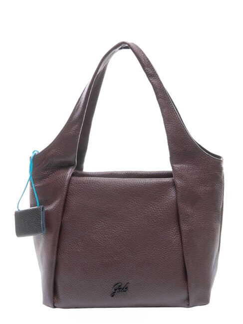 ZEYNEP Sac bandouli&egrave;re plat, taille moyenne moka - Sacs pour Femme