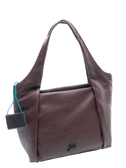 ZEYNEP Sac bandouli&egrave;re plat, taille moyenne moka - Sacs pour Femme