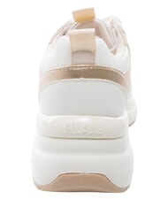 ALVIERO MARTINI PRIMA CLASSE GEO Baskets blanc laiteux g&eacute;om&eacute;trique - Chaussures Femme - 4
