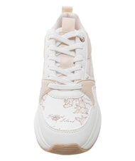ALVIERO MARTINI PRIMA CLASSE GEO Baskets blanc laiteux g&eacute;om&eacute;trique - Chaussures Femme - 5