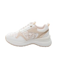 ALVIERO MARTINI PRIMA CLASSE GEO Baskets blanc laiteux g&eacute;om&eacute;trique - Chaussures Femme - 3