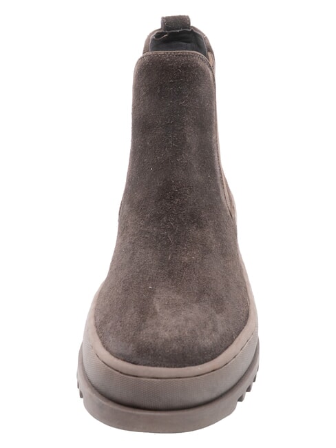 IUKA bottines en cuir DarkBrown - Chaussures Homme