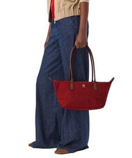 TOMMY HILFIGER POPETTE Sac &agrave; provisions rouge d'automne - Sacs pour Femme - 2