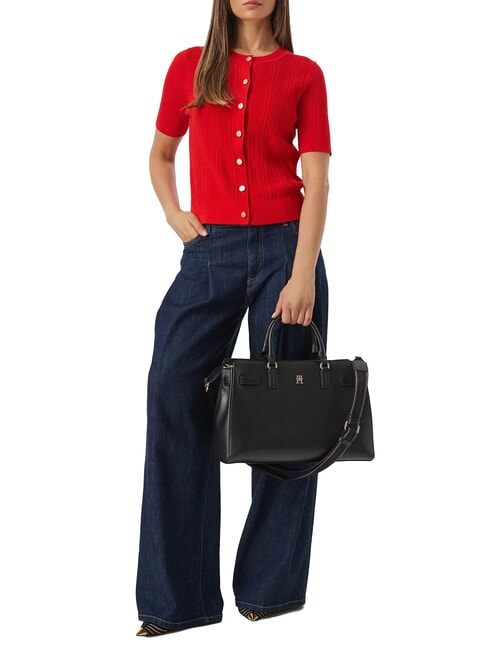 TH JOY Sac &agrave; main avec bandouli&egrave;re le noir - Sacs pour Femme