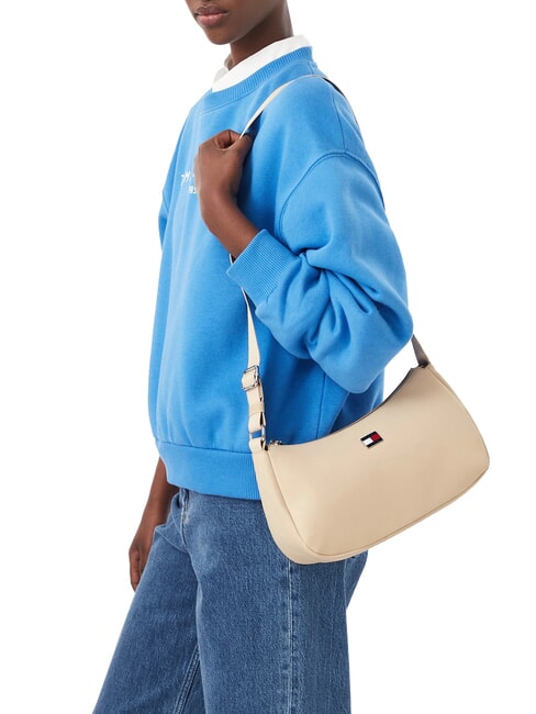 TJW DAILY ELEVATED sac bandouli&egrave;re argile blanche - Sacs pour Femme