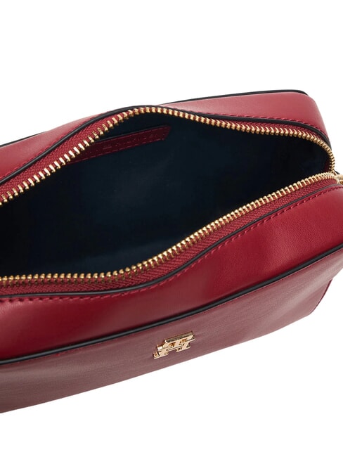 TH JOY Mini sac avec bandouli&egrave;re et logo rouge d'automne - Sacs pour Femme