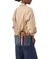 TOMMY HILFIGER TH MONOPLAY Sac &agrave; main avec bandouli&egrave;re bleu de l'espace - Sacs pour Femme - 2