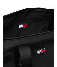 TOMMY HILFIGER TJW ESS DAILY Sac bandouli&egrave;re maxi le noir - Sacs pour Femme - 4