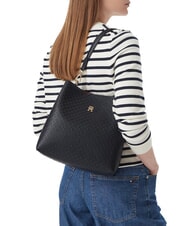 TOMMY HILFIGER TH ICON sac bandouli&egrave;re bleu de l'espace - Sacs pour Femme - 2