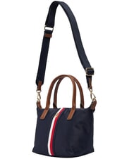 TOMMY HILFIGER POPETTE Sac &agrave; main avec bandouli&egrave;re bleu de l'espace - Sacs pour Femme - 3