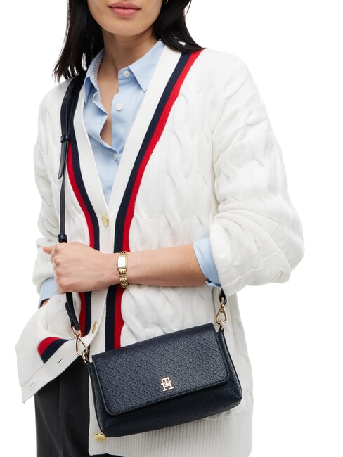 TH ICON Mini sac bandouli&egrave;re bleu de l'espace - Sacs pour Femme