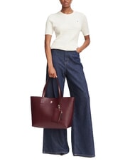 TOMMY HILFIGER TH ICON Grand magasin sang de b&oelig;uf - Sacs pour Femme - 2