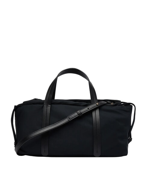 TH SOFT NYLON Sac &agrave; main avec bandouli&egrave;re le noir - Sacs pour Femme