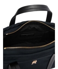 TOMMY HILFIGER TH SOFT NYLON Sac &agrave; main avec bandouli&egrave;re le noir - Sacs pour Femme - 5