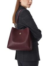 TOMMY HILFIGER TH ICON sac bandouli&egrave;re sang de b&oelig;uf - Sacs pour Femme - 2