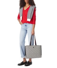 TOMMY HILFIGER TH JACQUARD sac bandouli&egrave;re bleu de l'espace - Sacs pour Femme - 2