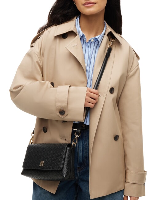 TH ICON Mini sac bandouli&egrave;re le noir - Sacs pour Femme