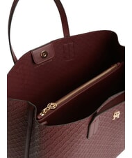 TOMMY HILFIGER TH ICON Sac &agrave; main avec bandouli&egrave;re sang de b&oelig;uf - Sacs pour Femme - 4