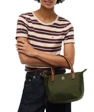 TOMMY HILFIGER POPETTE Sac &agrave; main avec bandouli&egrave;re olive fonc&eacute; - Sacs pour Femme - 2