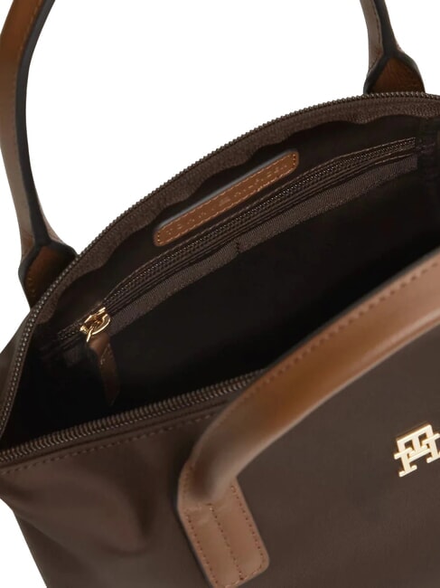 POPETTE Sac &agrave; main avec bandouli&egrave;re fondant brun - Sacs pour Femme