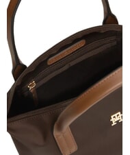 TOMMY HILFIGER POPETTE Sac &agrave; main avec bandouli&egrave;re fondant brun - Sacs pour Femme - 3