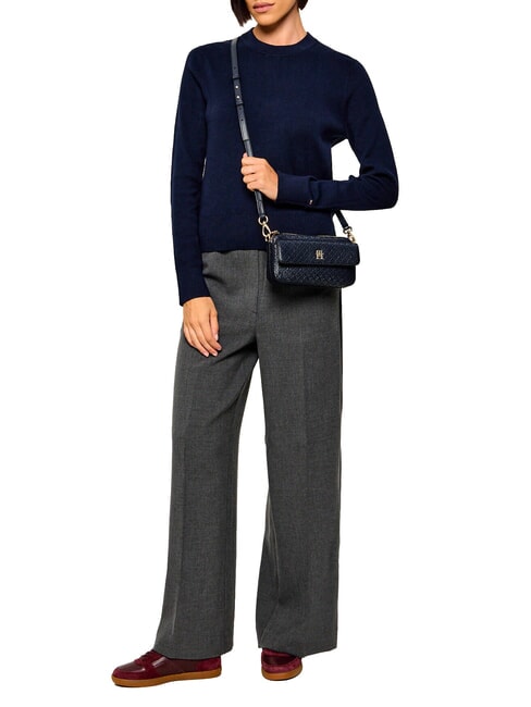 TH ICON Mini sac bandouli&egrave;re bleu de l'espace - Sacs pour Femme