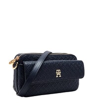 TOMMY HILFIGER TH ICON Mini sac bandouli&egrave;re bleu de l'espace - Sacs pour Femme - 3