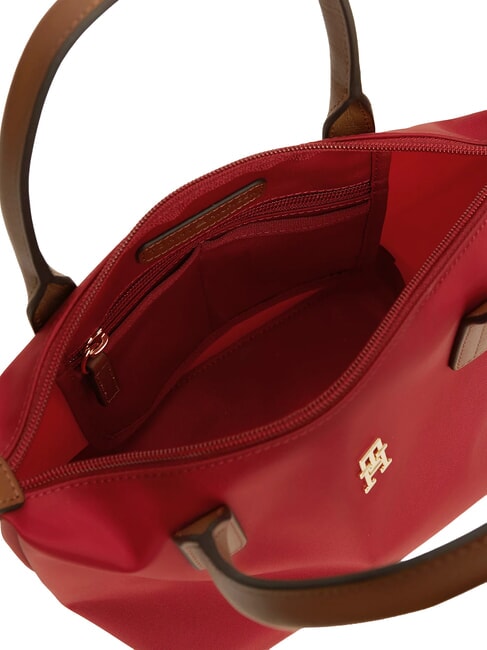 POPETTE Sac &agrave; main avec bandouli&egrave;re rouge d'automne - Sacs pour Femme