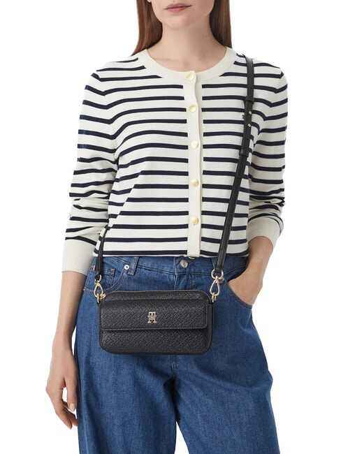 TH ICON Mini sac bandouli&egrave;re le noir - Sacs pour Femme