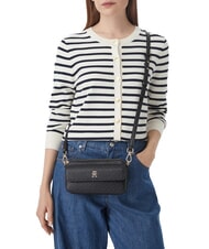 TOMMY HILFIGER TH ICON Mini sac bandouli&egrave;re le noir - Sacs pour Femme - 2