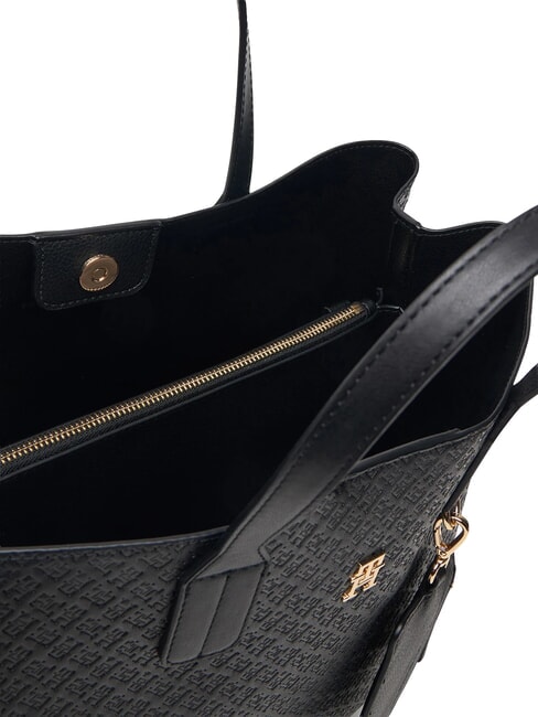 TH ICON Sac &agrave; main avec bandouli&egrave;re le noir - Sacs pour Femme