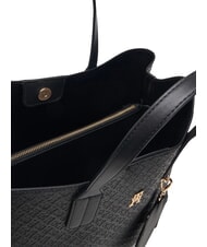 TOMMY HILFIGER TH ICON Sac &agrave; main avec bandouli&egrave;re le noir - Sacs pour Femme - 5