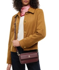 TOMMY HILFIGER TH ICON Mini sac bandouli&egrave;re sang de b&oelig;uf - Sacs pour Femme - 2