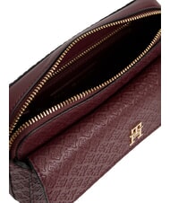 TOMMY HILFIGER TH ICON Mini sac bandouli&egrave;re sang de b&oelig;uf - Sacs pour Femme - 4
