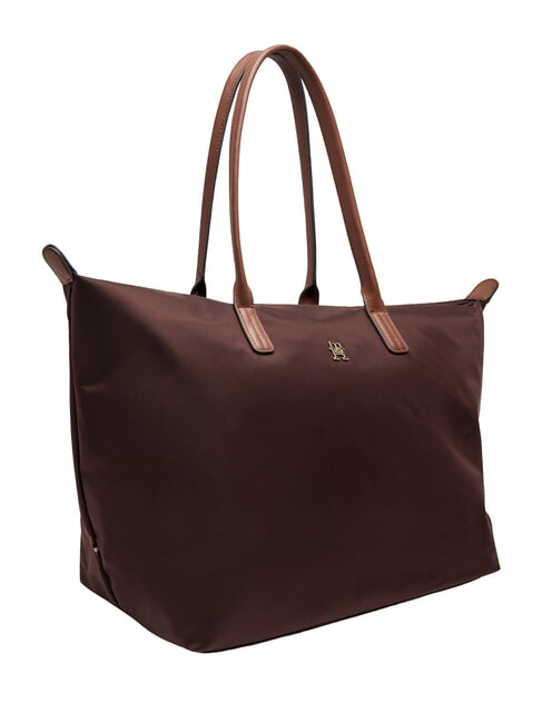 POPETTE Maxi sac bandouli&egrave;re fondant brun - Sacs pour Femme