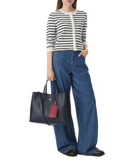TOMMY HILFIGER TH ICON Sac &agrave; main avec bandouli&egrave;re bleu de l'espace - Sacs pour Femme - 2