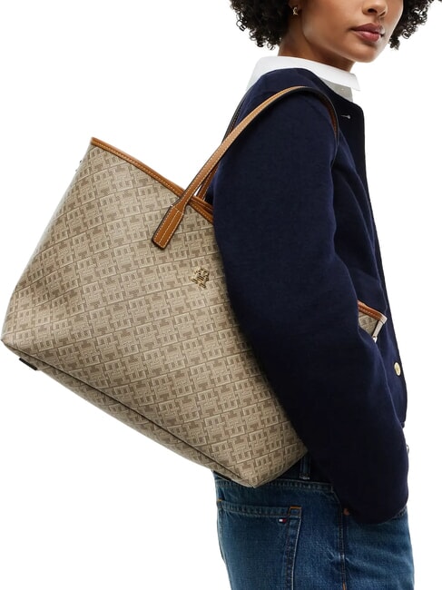 TH MONOPLAY Sac &agrave; provisions m&eacute;lange neutre - Sacs pour Femme