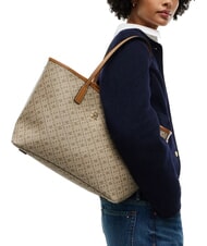 TOMMY HILFIGER TH MONOPLAY Sac &agrave; provisions m&eacute;lange neutre - Sacs pour Femme - 2