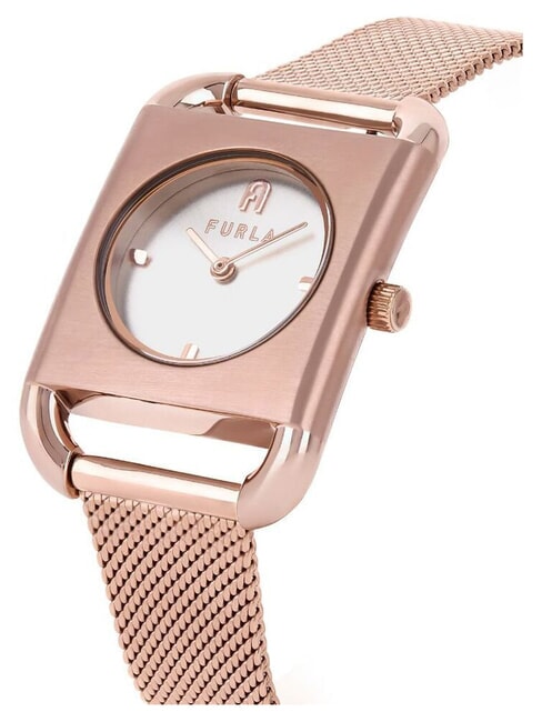 ARCO SQUARE Montre de mode blanc et rose - Montres