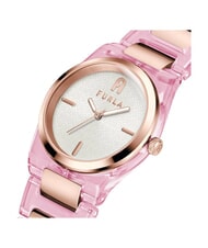 FURLA TEMPO MINI Montre de mode blanc et rose - Montres - 2